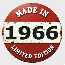 Blechschild rund Limited