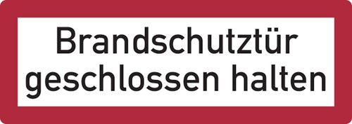 Brandschutzzeichen