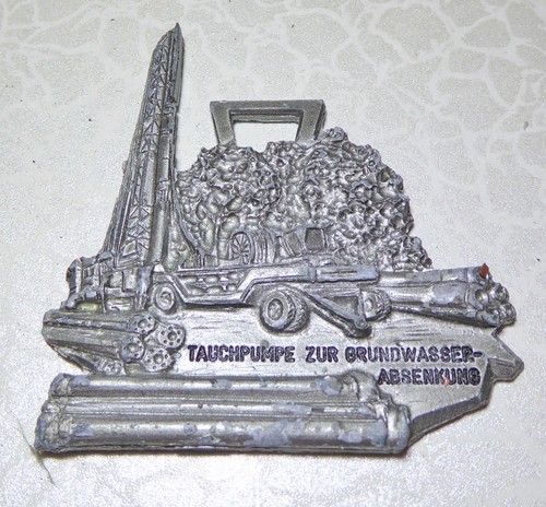 Plakette tauchpumpe zur - plakette,
