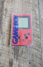 Nintendo Gameboy Pocket, Rot mit Acryl Case Box