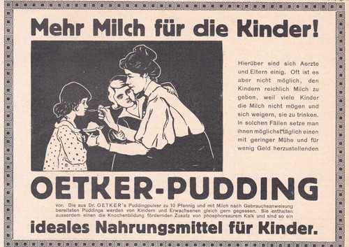 Oetker reklame 1910 dr - dr.,