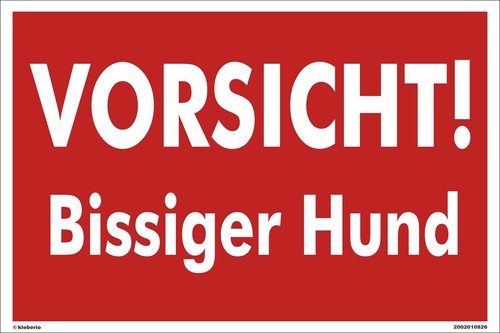Schild cm vorsicht - x,