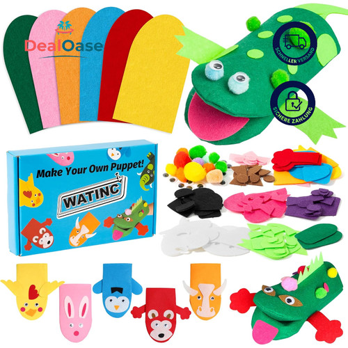 Handpuppe diy bastelset - diy, 6