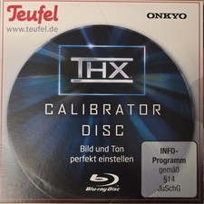 Teufel THX CALIBRATOR DISC Blu-ray Onkyo ungeöffnete Verpackung 