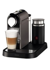 Nespresso Citiz & Milk - Grau - Kapselmaschine Milchaufschäumer - Krups XN730T