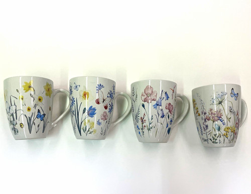 Teetasse kaffeetasse set - 4x,
