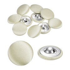 10stk Stoffknöpfe 1" Rund