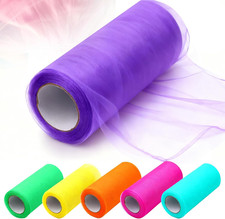 6 Farben Tüll Meterware, 15