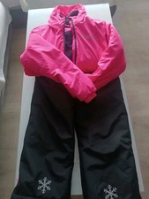 Mädchen Winter Ski Anzug, Hose und Jacke, Größe 158/164  Pink/ Schwarz
