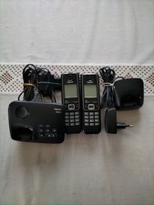 Siemens Gigaset A420A mit Anrufbeantworter Basisstation Schwarz