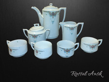 810253 orig Jugendstil KAFFEE-SERVICTEILE C.T.Altwasser  Villeroy & Boch 7-tlg