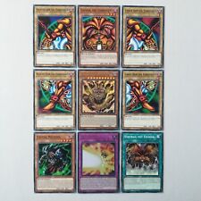 Exodia die Verbotene Set vollständig Necross Inkarnation UR Vertrag Auslöschen