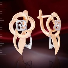 Russische Rose Rotgold 585