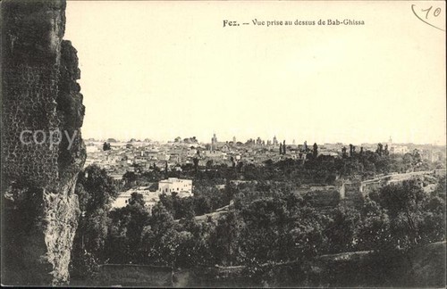 Fes Fez Maroc Vue prise auf