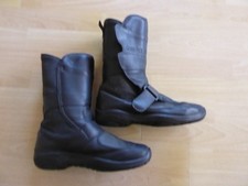 Leder-Motorradstiefel von