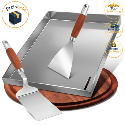 Plancha set edelstahl - plancha,