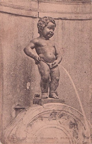 Bruxelles manneken pis - r,