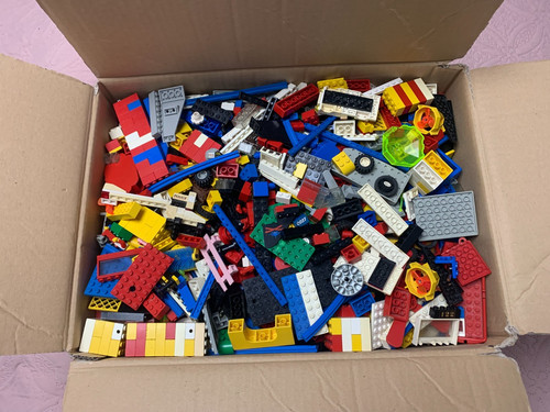 Lego ein großer karton - karton, mit