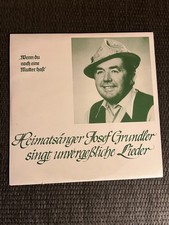 Heimatsänger Josef Grundler