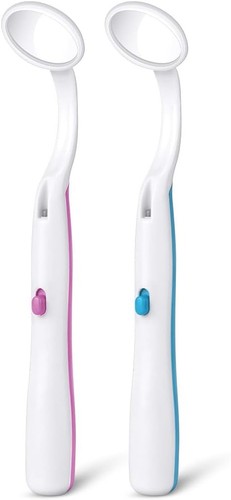 Led mundspiegel 2er pack - mundspiegel,