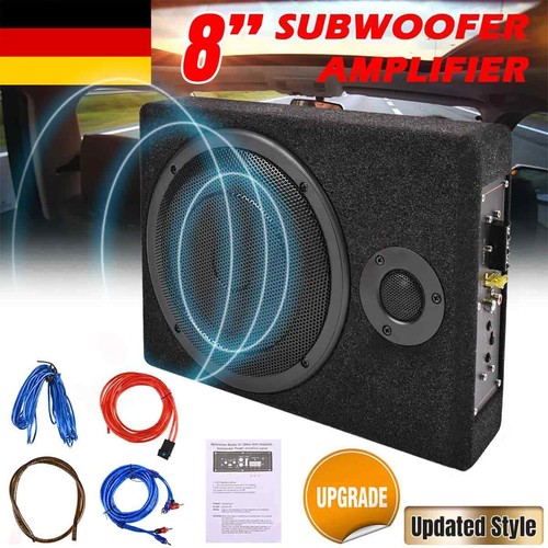 Auto aktiv subwoofer - 8",