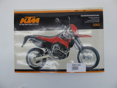 Ktm 640 lc4 supermoto 2002 - ktm,
