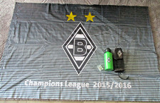 Borussia Mönchengladbach - Stockfahne/Fahne-Champios League 2015/2016-Pin-Trinkf