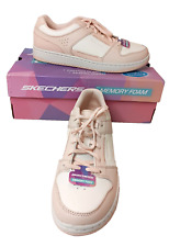 SKECHERS Damen-Halbschuh Court Status echt Leder Memory Foam Gr. 39