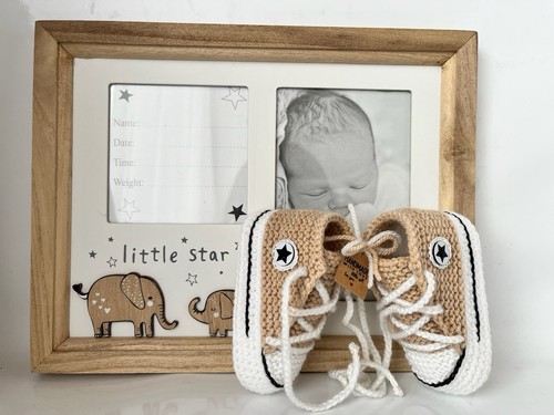 Babyschuhe chuck 10cm beige - babyschuhe,