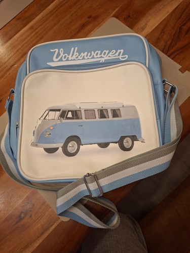 Bulli umhängetasche blau - umhängetasche, vw