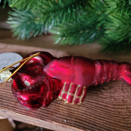 Lobster hummer rot glas - lobster,