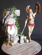 Medusa & Perseus - Fantasy Mythology Greece - 3D-FanArt - 1/32/9cm - Unikat***