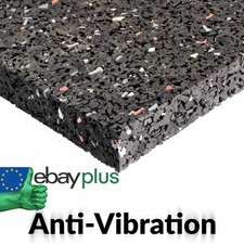 Antivibrationsmatte Bautenschutzmatte Antirutschmatte Waschmaschine 10,15, 20mm 