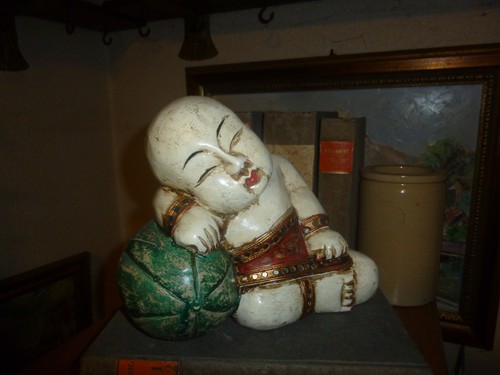 Buddha auf ball - um, 1900