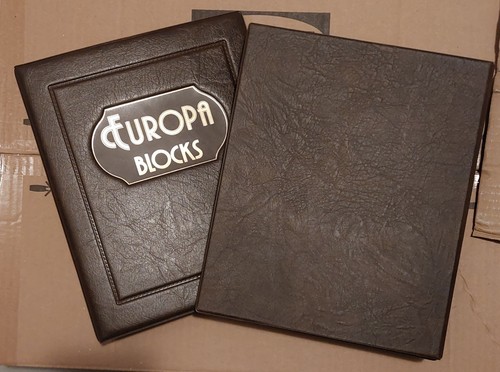 Numisbriefe leeres album - album, mit