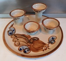 Heyde Keramik Jahnsdorf - Handarbeit - Kerzenhalter Kerzenständer