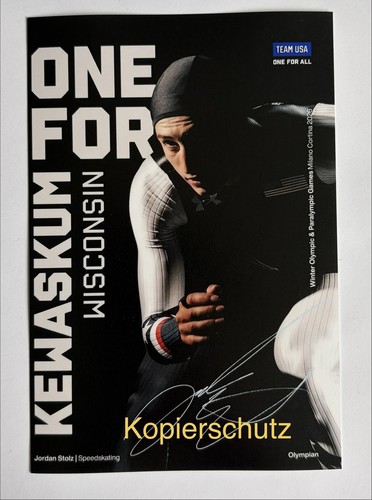 Autogramm wintersport olympia - wintersport,