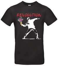 Banksy blumenwerfer shirt - banksy,