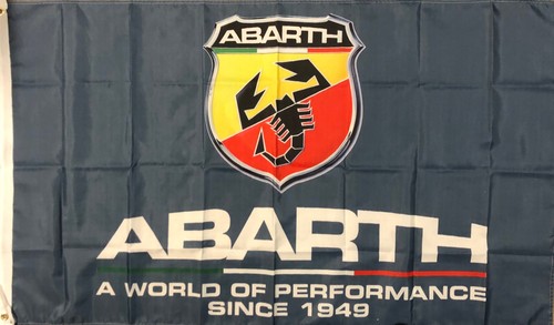 Abarth fahne 150 cm - fahne,