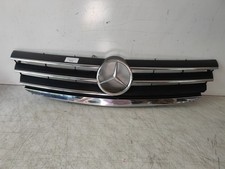 Kühlergrill Grill Frontgrill Black Chrome | Mercedes A170 W169 1.7B 05BJ B208