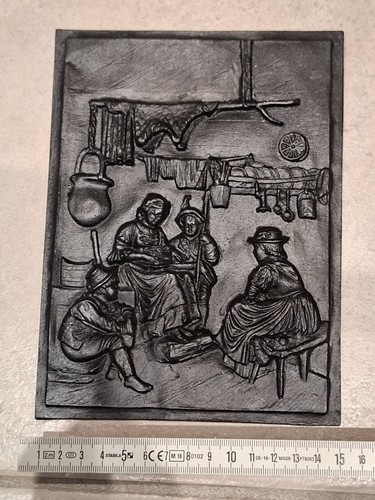 Wandbild gusseisen bild - gusseisen,