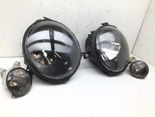 VW Lupo (6X/6E) Hauptscheinwerfer SET TYC Zubehör links + rechts Blinker schwarz