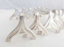 6 Wellner Messerbänkchen Elefantenpunze AWS vers 100 - Messerauflagen Jugendstil