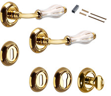 Türdrücker gold Türgriff