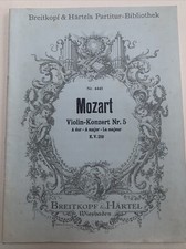 Mozart Violin-Konzert Nr. 5