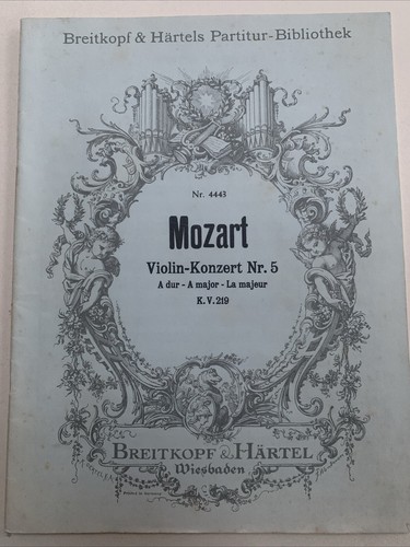 Mozart violin konzert 5 - nr.,