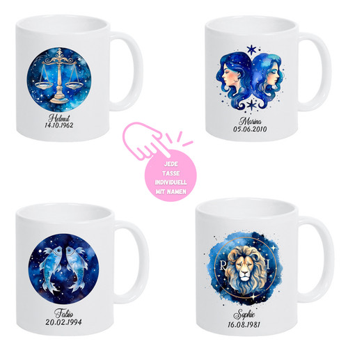 Tasse sternzeichen - tasse,