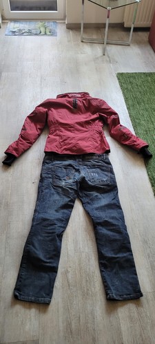 Damen motorrad jacke und hose - jacke,
