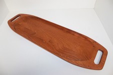 Vintage MCM Teak Wood Tray
