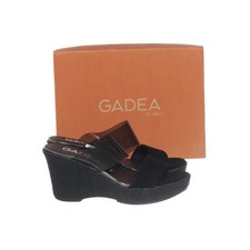 Gadea, Keilschuhe, Größe: 41, Schwarz, Leder, Damen, 8.5 -XDP